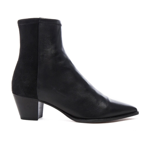 Isabel Marant Dabbs Velvet and Leather Boots - Rare! - Picture 2 of 6